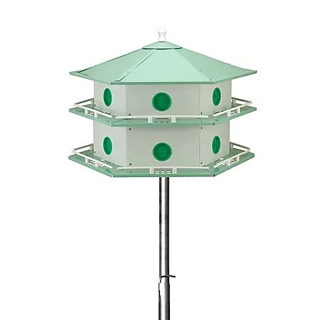 all metal purple martin house|lightweight pole for martin house.